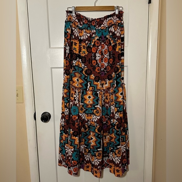 josie Paradise Maxi Skirt XL - EUC - Picture 4 of 11